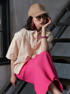 nissen Smile Modelsさん(レディース・163cm)の夏コーディネート