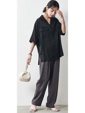 nissen Smile Modelsさん（レディース・167cm）の夏コーディネート