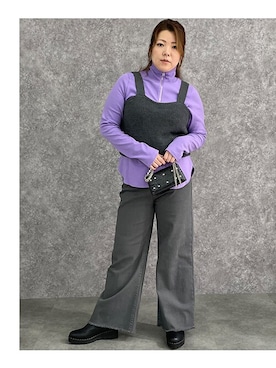 nissen Smile Modelsさん（レディース・172cm）の秋コーディネート