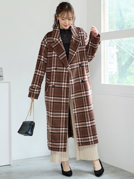 nissen Smile Modelsさん（レディース・167cm）の秋コーディネート