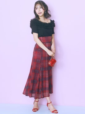 nissen Smile Modelsさん（レディース・167cm）の夏コーディネート