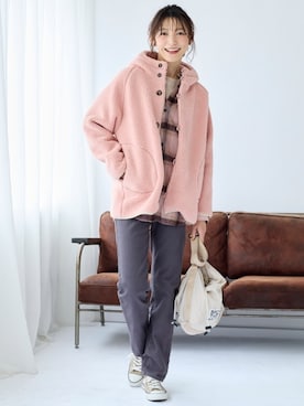 nissen Smile Modelsさん（レディース・170cm）の秋コーディネート