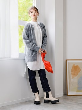 nissen Smile Modelsさん（レディース・167cm）の秋コーディネート