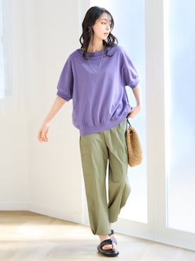 nissen Smile Modelsさん（レディース・165cm）の夏コーディネート