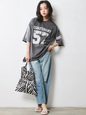 nissen Smile Modelsさん(レディース・163cm)の冬コーディネート