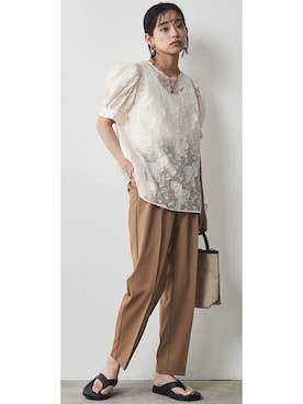 nissen Smile Modelsさん（レディース・167cm）の夏コーディネート