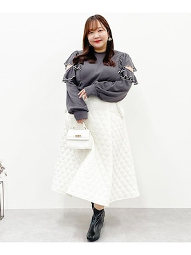 nissen Smile Modelsさん（レディース・158cm）の秋コーディネート