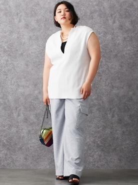 nissen Smile Modelsさん(レディース・163cm)の春コーディネート