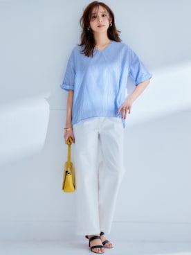 「レディースファッション」｜nissen Smile Modelsさん（レディース・165cm）の春コーディネート