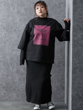 nissen Smile Modelsさん（レディース・157cm）の冬コーディネート