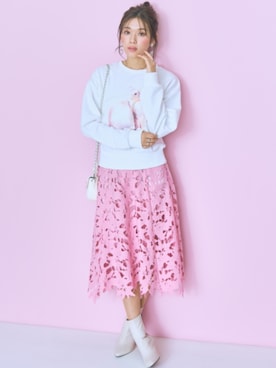 nissen Smile Modelsさん(レディース・166cm)の冬コーディネート