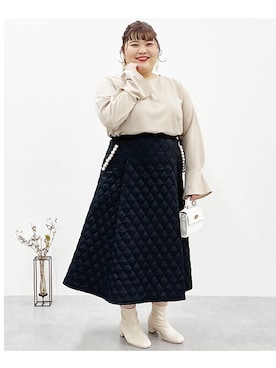 nissen Smile Modelsさん（レディース・158cm）の秋コーディネート