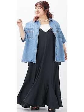 nissen Smile Modelsさん（レディース・155cm）の夏コーディネート