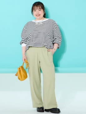 nissen Smile Modelsさん（レディース・158cm）の春コーディネート