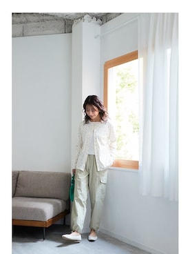 nissen Smile Modelsさん（レディース・160cm）の冬コーディネート