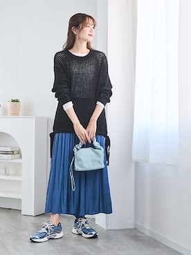 nissen Smile Modelsさん（レディース・165cm）の春コーディネート