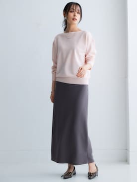 nissen Smile Modelsさん（レディース・165cm）の冬コーディネート