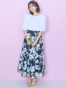 nissen Smile Modelsさん（レディース・167cm）の春コーディネート