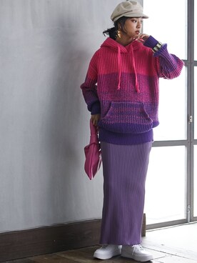 nissen Smile Modelsさん（レディース・163cm）の秋コーディネート