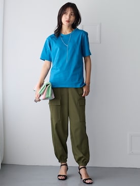 nissen Smile Modelsさん（レディース・170cm）の春コーディネート