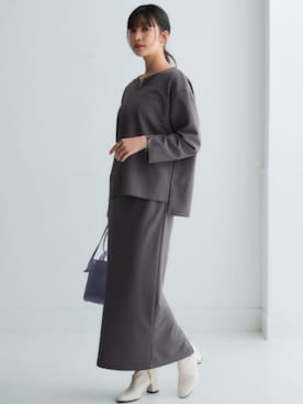 nissen Smile Modelsさん（レディース・163cm）の冬コーディネート