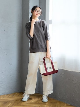 nissen Smile Modelsさん（レディース・167cm）の春コーディネート