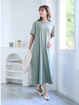 nissen Smile Modelsさん（レディース・165cm）の春コーディネート