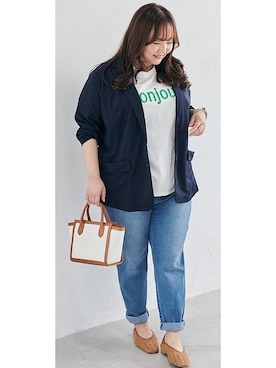 nissen Smile Modelsさん（レディース・158cm）の夏コーディネート