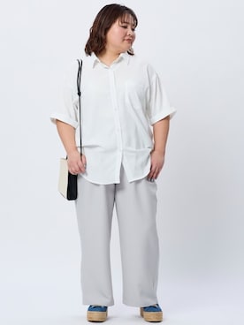 nissen Smile Modelsさん(レディース・160cm)の春コーディネート