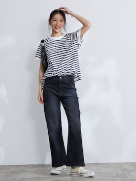 nissen Smile Modelsさん(レディース・166cm)の春コーディネート