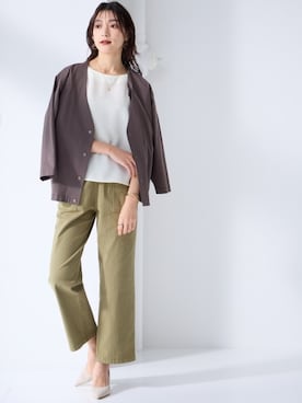 nissen Smile Modelsさん（レディース・170cm）の春コーディネート