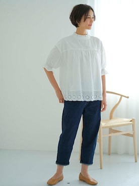 nissen Smile Modelsさん（レディース・165cm）の冬コーディネート