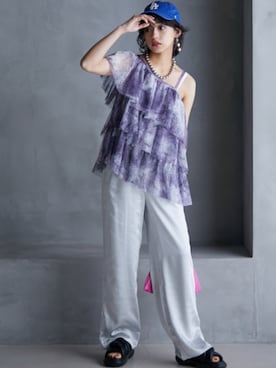 nissen Smile Modelsさん(レディース・163cm)の春コーディネート