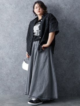 nissen Smile Modelsさん（レディース・163cm）の春コーディネート