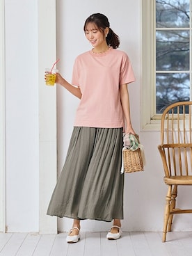 nissen Smile Modelsさん（レディース・164cm）の春コーディネート