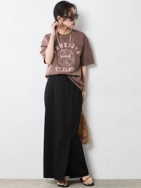 nissen Smile Modelsさん（レディース・163cm）の春コーディネート