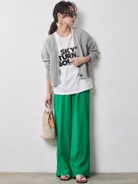 「CHIC STYLE」｜nissen Smile Modelsさん（レディース・163cm）の春コーディネート