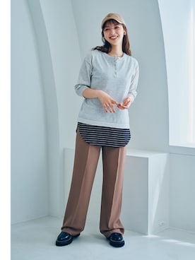nissen Smile Modelsさん(レディース・163cm)の秋コーディネート