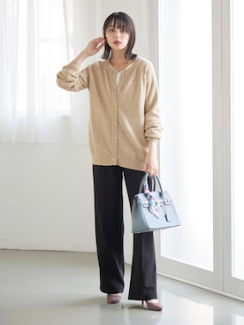 nissen Smile Modelsさん（レディース・165cm）の秋コーディネート