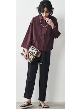 nissen Smile Modelsさん（レディース・167cm）の夏コーディネート