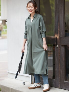 nissen Smile Modelsさん（レディース・167cm）の夏コーディネート