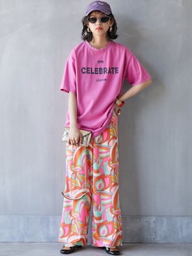 nissen Smile Modelsさん(レディース・163cm)の夏コーディネート