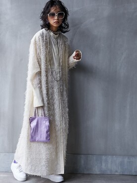 nissen Smile Modelsさん（レディース・163cm）の秋コーディネート