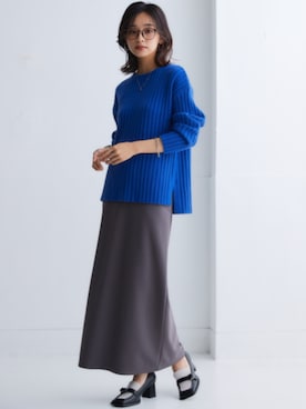 nissen Smile Modelsさん（レディース・163cm）の冬コーディネート