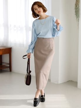 nissen Smile Modelsさん（レディース・166cm）の冬コーディネート