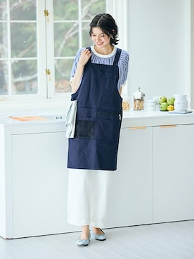 nissen Smile Modelsさん（レディース・166cm）の春コーディネート