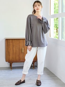 nissen Smile Modelsさん（レディース・167cm）の夏コーディネート