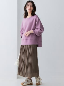 nissen Smile Modelsさん（レディース・160cm）の夏コーディネート