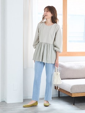 nissen Smile Modelsさん(レディース・165cm)の冬コーディネート