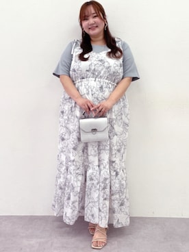 nissen Smile Modelsさん（レディース・158cm）の春コーディネート